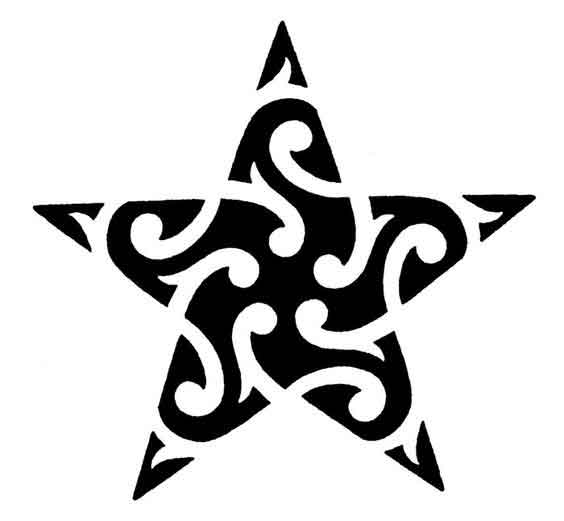 maori-yildiz-dovme-modeli